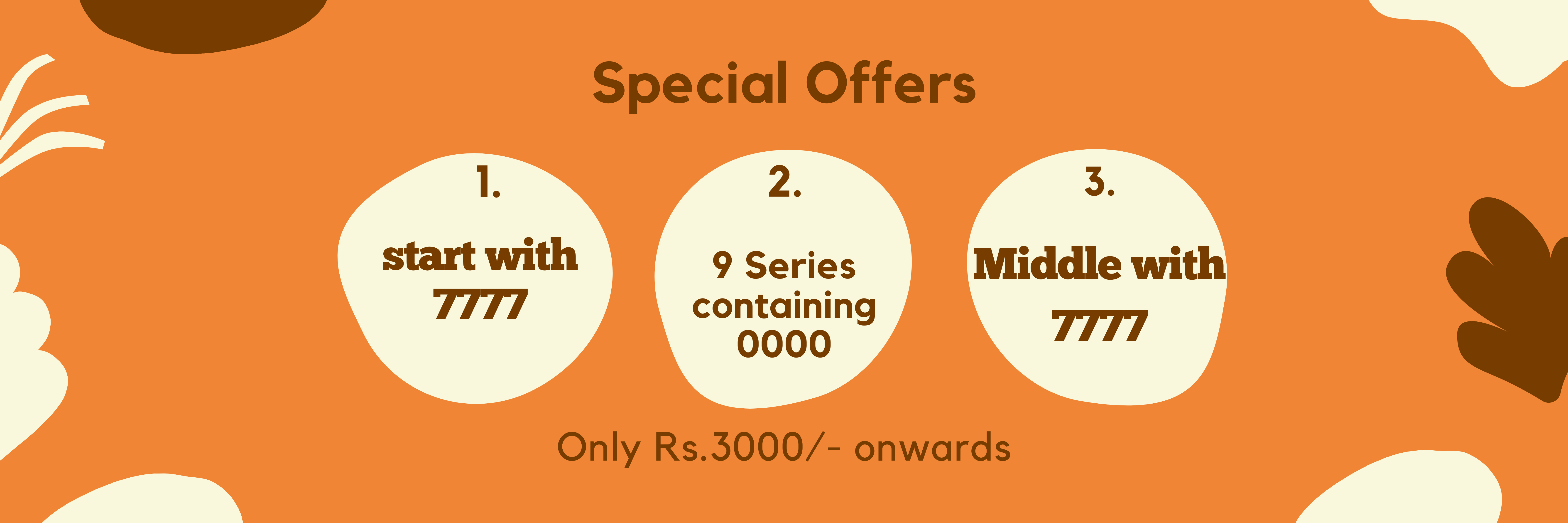 Special Offers on VIP Numbers Under 3000 – Buy Affordable Premium Numbers